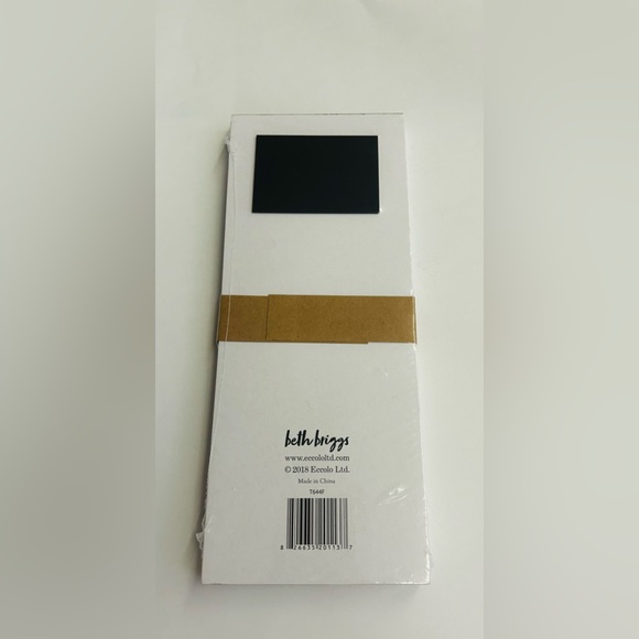 New Dog Notepad "Notes" Very Tall Notepad 100 Pages Magnet Eccolo - Picture 4 of 16